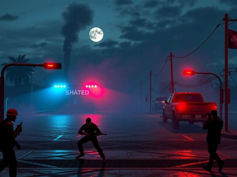 Critical Ops Laguna मैप गेमप्ले दृश्य