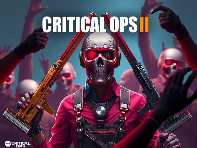 Critical Ops Discord Server Interface showing channels and community chat