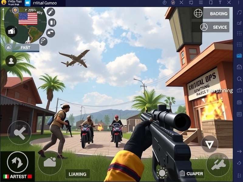 Critical Ops Mod APK Unlimited Everything गेमप्ले स्क्रीनशॉट