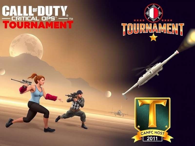 Detailed visualization of a Critical Ops tournament bracket showing team progression