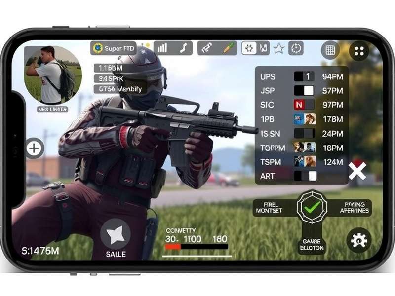 iPhone screen showing Critical Ops settings interface