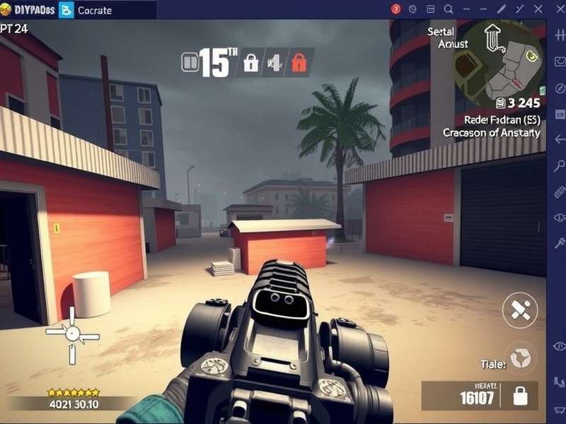 Critical Ops gameplay screenshot showing intense action