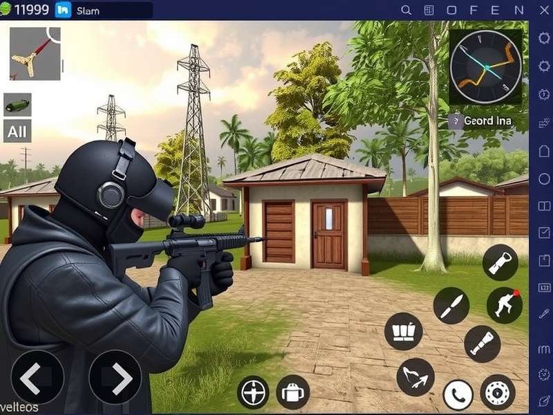 Critical Ops intense multiplayer combat on an Android smartphone screen