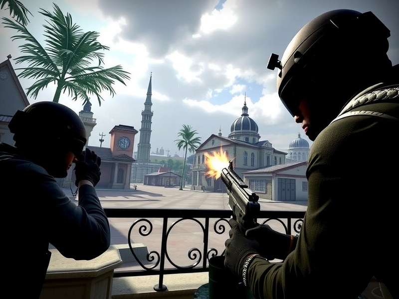 Critical Ops PC Gameplay Screenshot Showing Tactical Combat