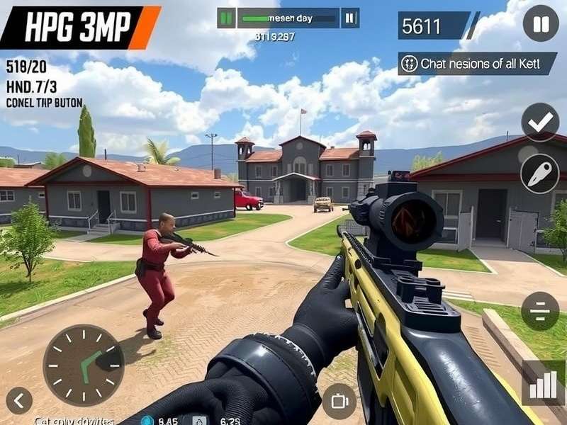 Critical Ops Android Gameplay Action Scene on a Phone