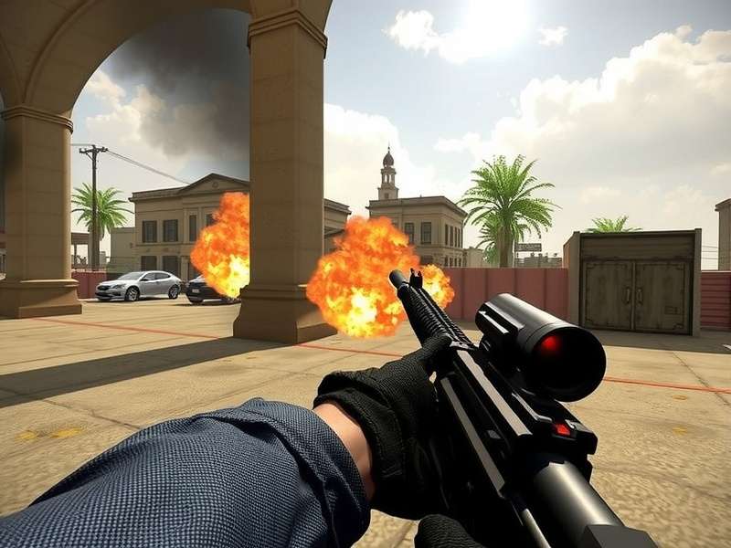 Critical Ops gameplay on Windows 7 PC