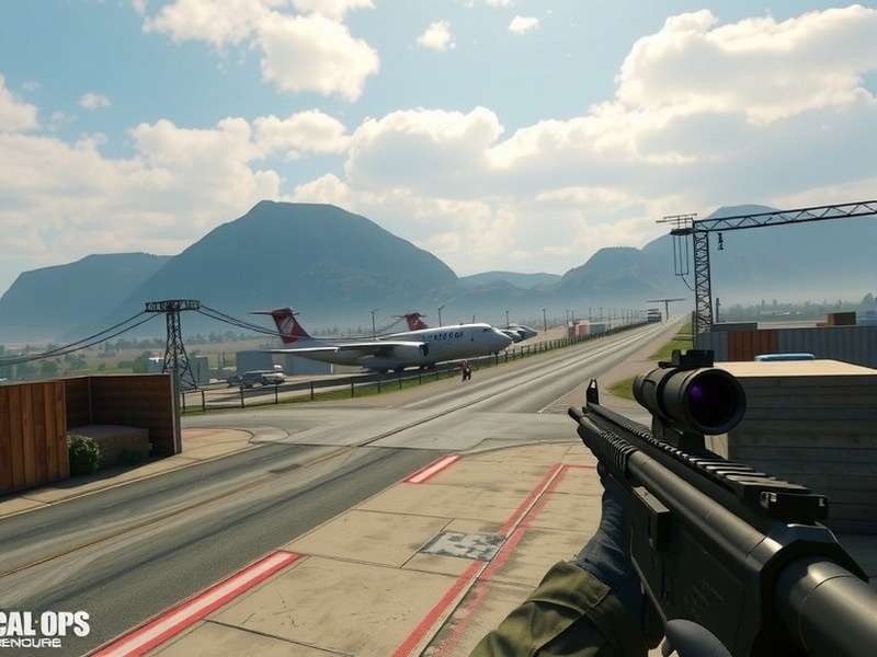 Critical Ops PC Gameplay screenshot showing intense tactical combat on Plaza map