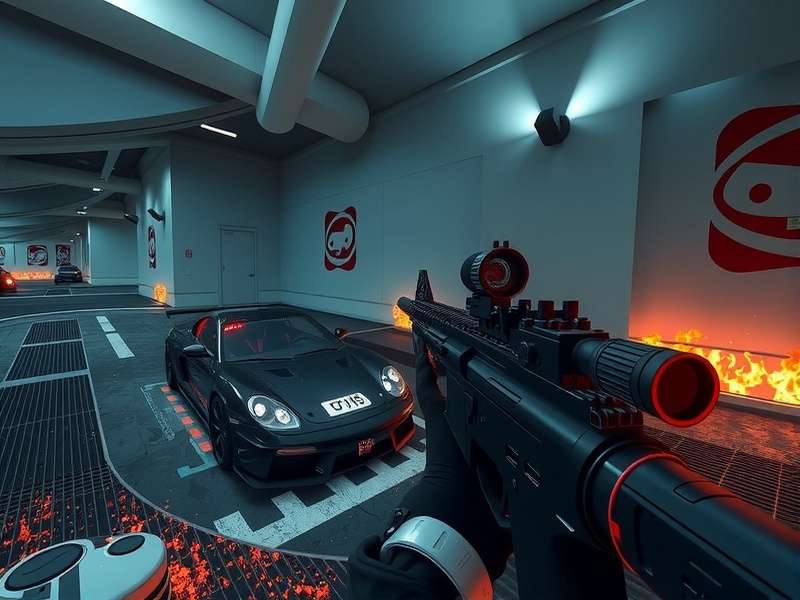 Critical Ops gameplay on PC with Reddit interface overlay