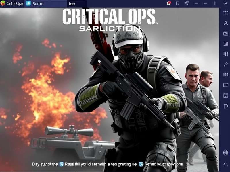 Top-down strategic view of a fictional tactical map with callouts marked