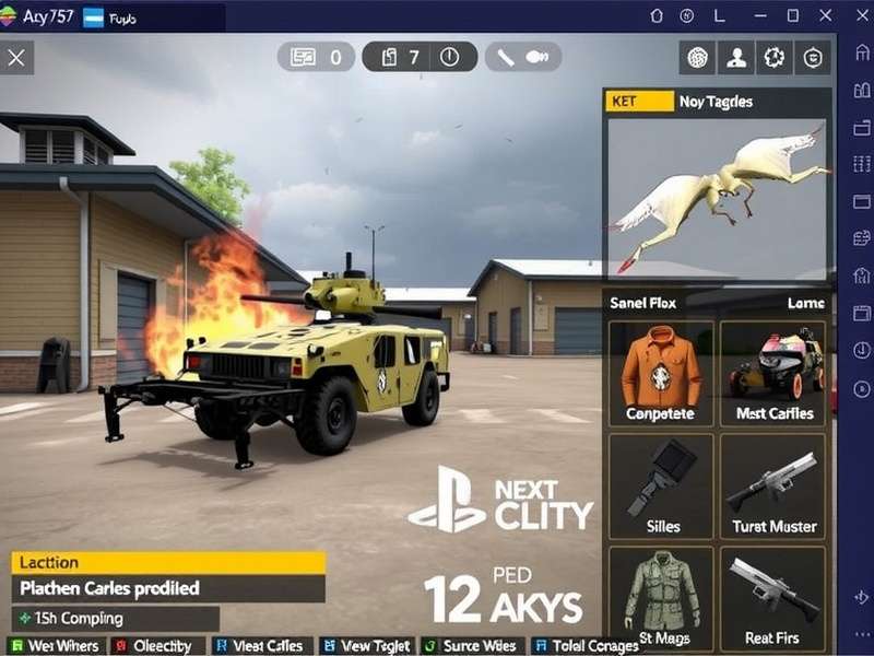 Critical Ops mods gameplay screenshot showing enhanced graphics and UI