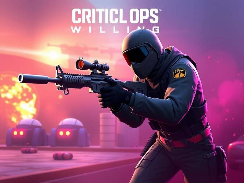 Critical Ops Esports Discord community banner showing Indian players competing