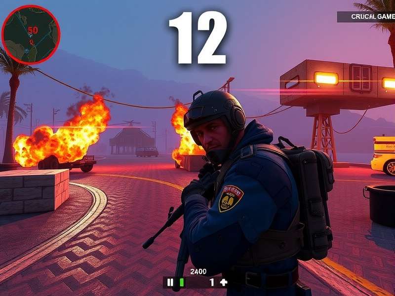 Critical Ops Gameplay Ranked competitive arena screen
