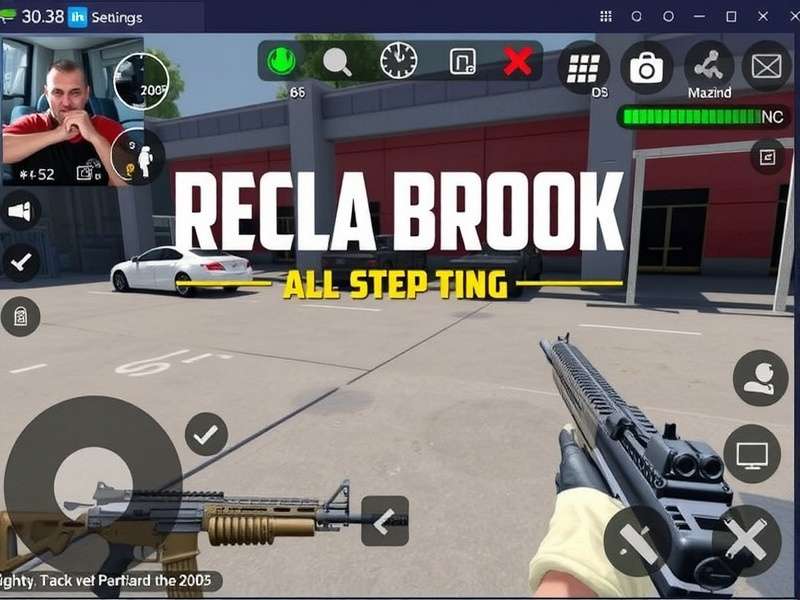 Critical Ops Mobile Settings dashboard showing control layout and sensitivity sliders on a smartphone