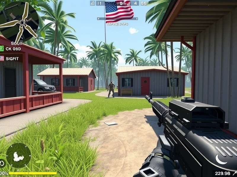 Critical Ops multiplayer FPS squad playing together with friends on mobile