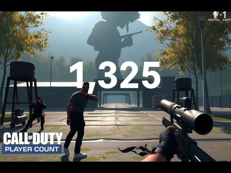 Critical Ops Player Count 2025 infographic showing monthly active players, daily users, and platform breakdown