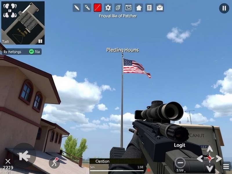 Critical Ops iPad 60fps settings guide banner showing game controls and performance graph