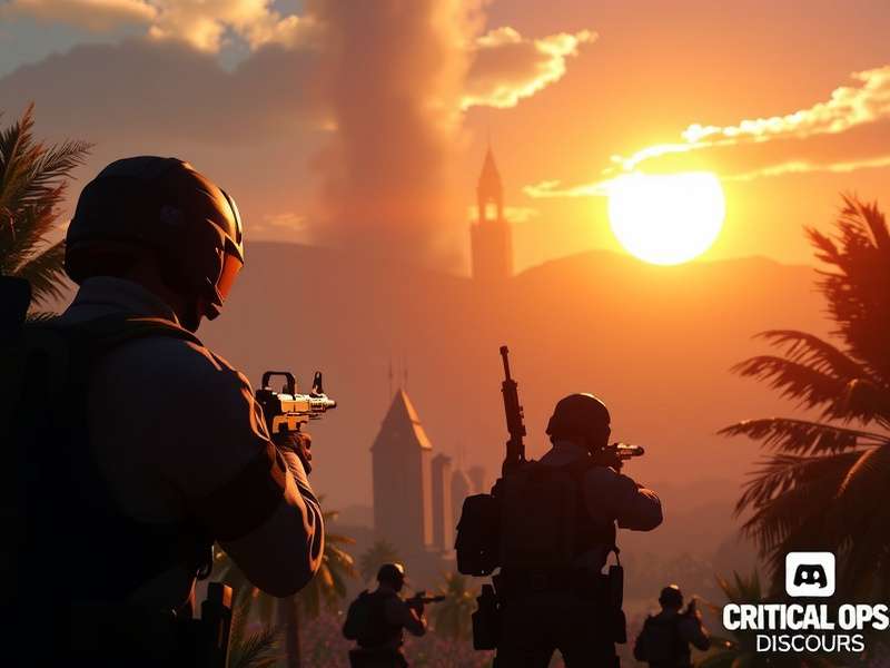 Critical Ops tactical shooter gameplay with team coordination