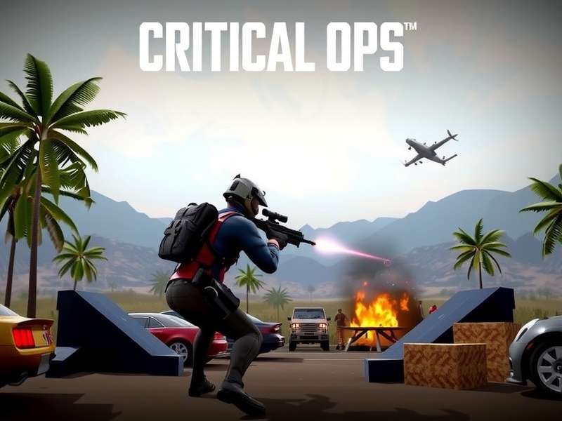 Critical Ops gameplay on PC with keyboard and mouse setup
