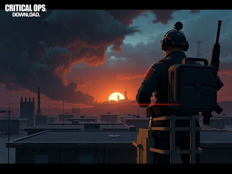 Critical Ops No Download – Browser gameplay screenshot showing intense FPS action